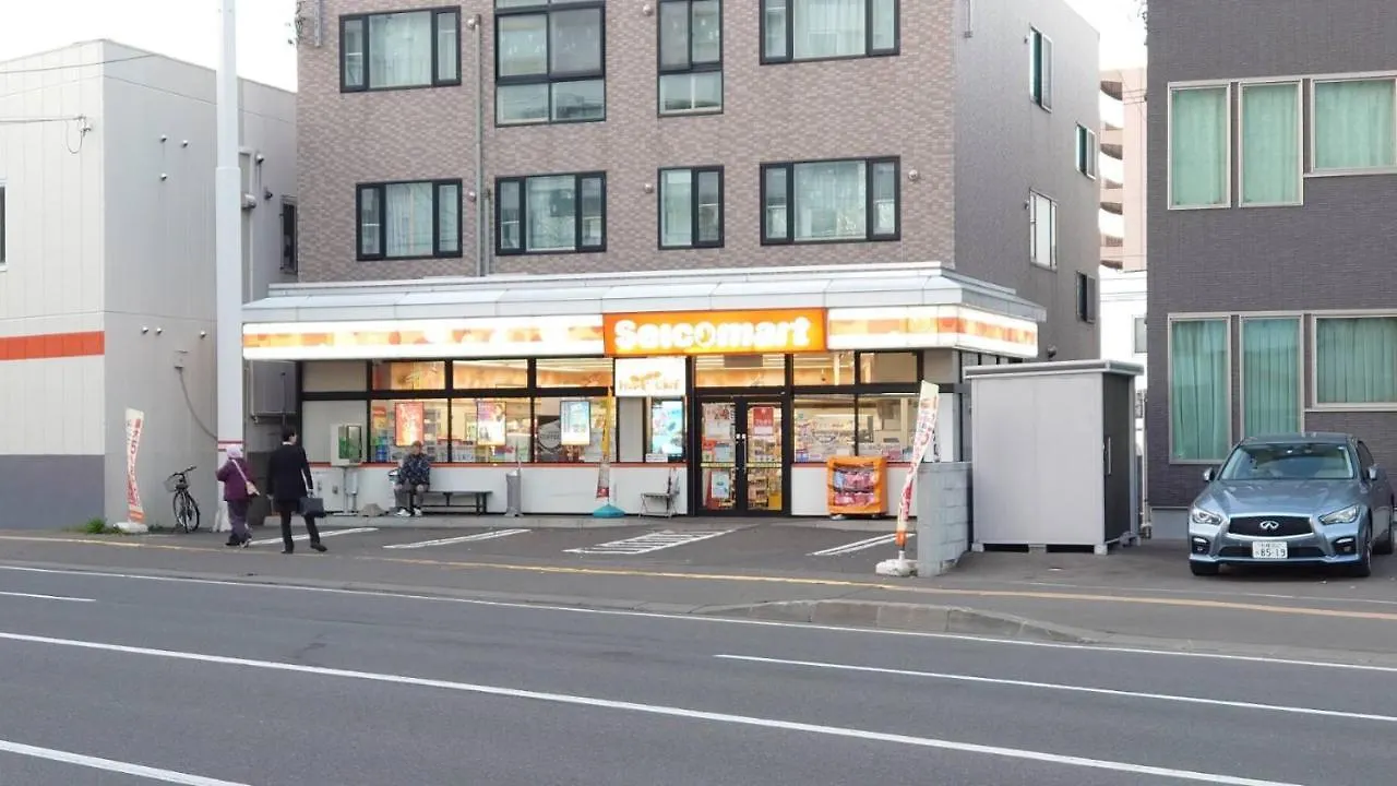 Apartmán Ams Hiragishi 11 Rm 502 平岸駅から3分 解放感あって明るいお部屋 家族やお友達と 札幌ドームや中心部まで1駅 0*, Sapporo Japonsko